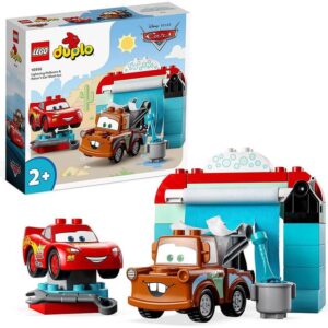 LEGO Disney 10996 Lightning McQueen e il divertente autolavaggio di Bumble